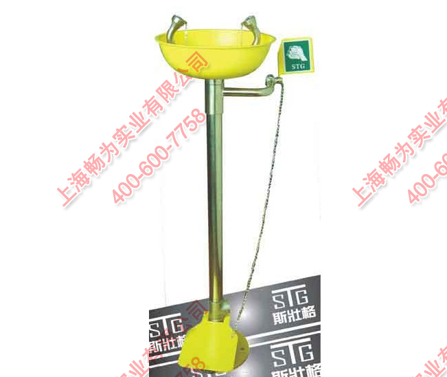 不锈钢紧急冲淋\移动洗眼器|立式洗眼器
