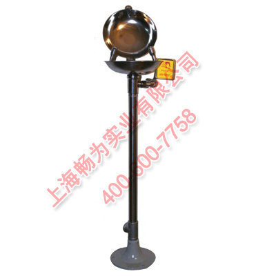 不锈钢防尘立式洗眼器
