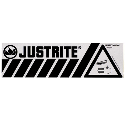 Justrite杰斯瑞特29009 酸警告标签