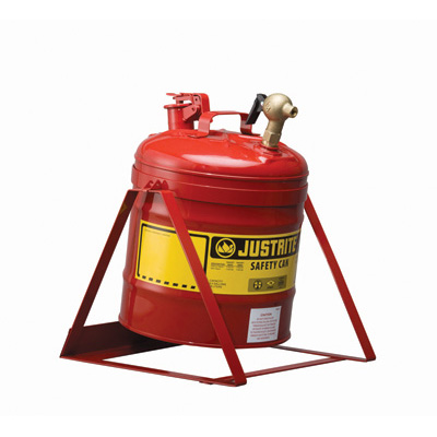 Justrite��˹����7150146 19L��ɫ��бʽ��ȫ�޴���ͷ��ȫ��