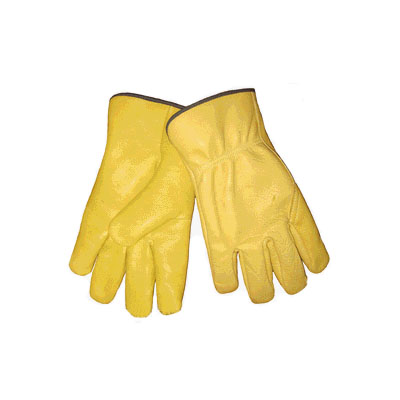 友盟AP-3516 金黄色牛青机械师手套