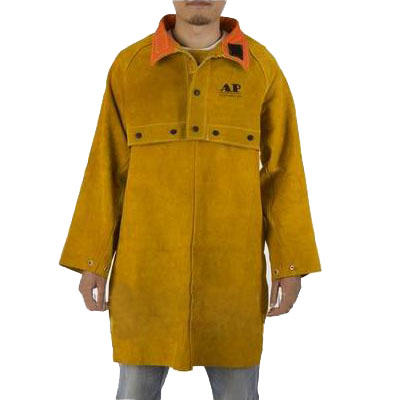 友盟AP-2188 金黄色开背式焊服及围身