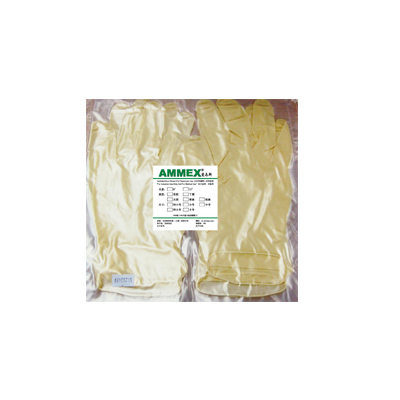 Ammex爱马斯 一次性洁净室乳胶手套