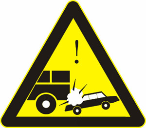 商品名称事故易发路段标志交通事故易发段警示标志